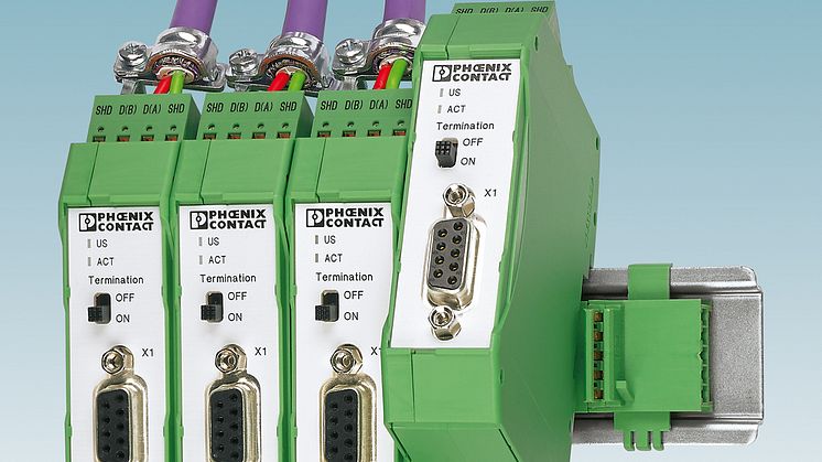 ​​Aktiv Profibus afslutningsmodstand