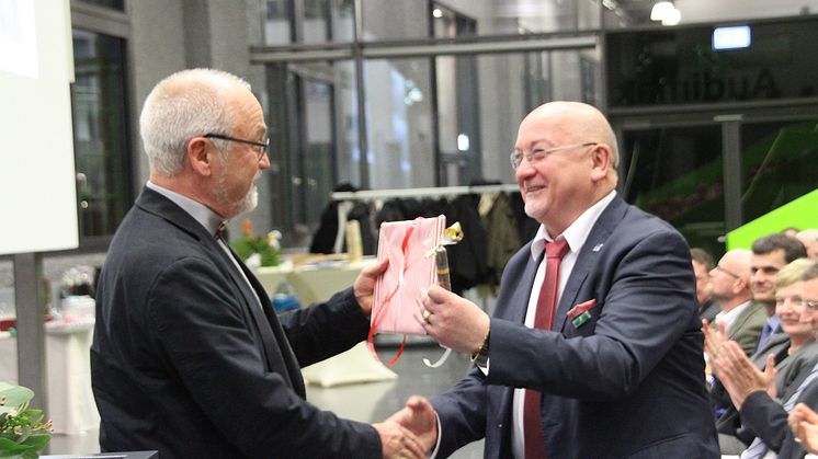 Prof. Dr. László Ungvári als Präsident der Technischen Hochschule Wildau feierlich verabschiedet