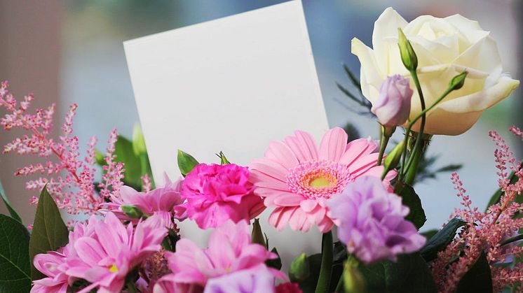 Vis din kærlighed med blomster