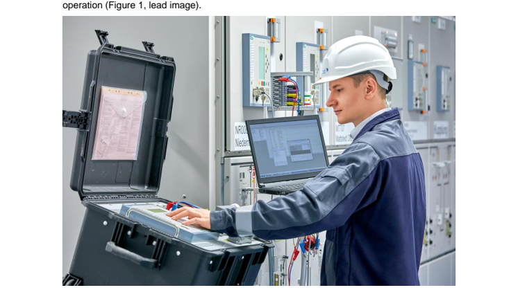Robust plug-in test system facilitates testing of protective devices