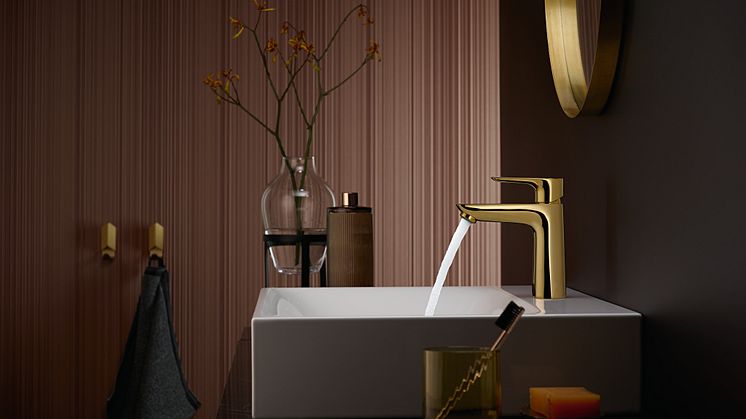 Med hansgrohe armaturer i stilfulde farver, kan du få lige den stil du ønsker dig på badeværelset