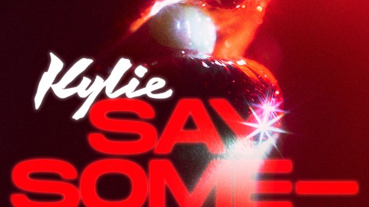 Omslag - Kylie "Say Something"