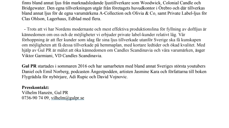​Di Gasell-företag väljer ny PR-byrå