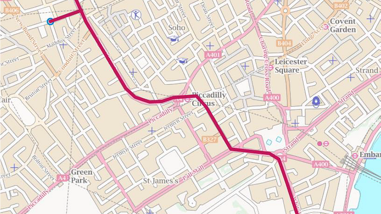 MAP 2 Procession route