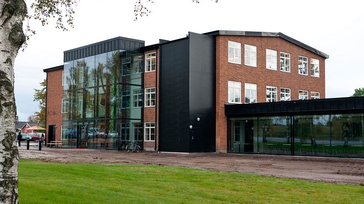 Inredia, ny arena för svensk inredningsdesign, i Tibro