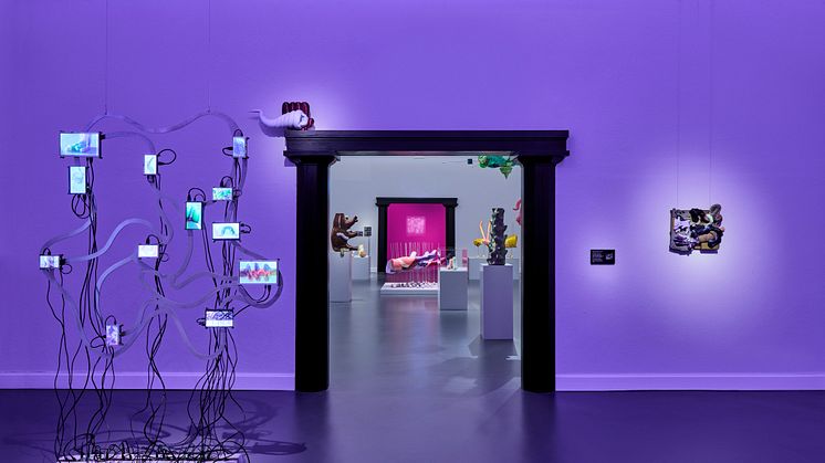 Installationsvy Vassa spröt – Mjuka antenner, Wang & Söderström