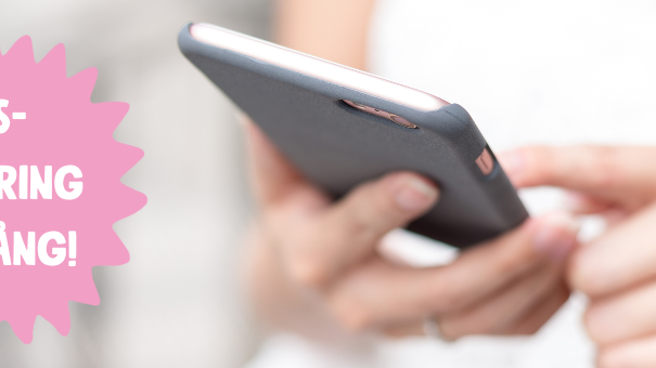 Vi inför avbrottsavisering via sms
