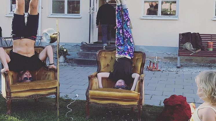 Sommaraktiviteter på bryggeriområdet i Nora