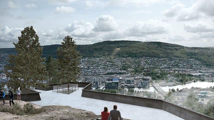 LINK arkitektur - Spiraltoppen  i Drammen