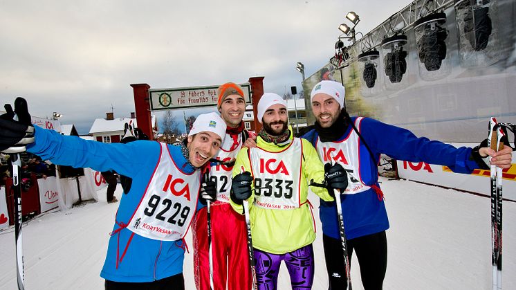 Öppet Spår 9 km – a miniature Vasaloppet