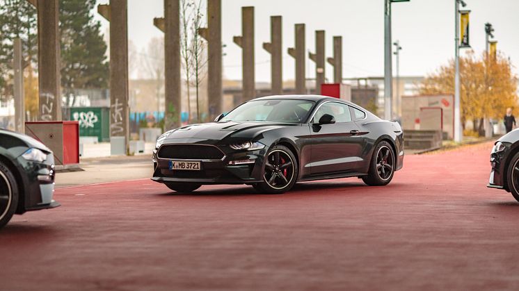 Ford Mustang Bullitt på Sjællandsringen