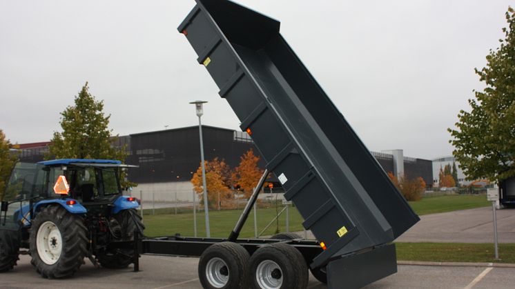 Multitrailer dumpervagn