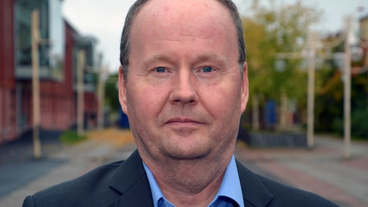Håkan Vallin, forskare i visuell gestaltning vid Luleå tekniska universitet
