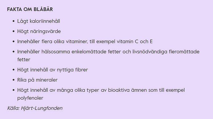 Fakta-blåbär