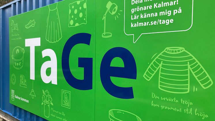 Säg hej till återbrukscontainern TaGe!