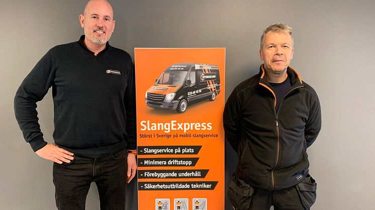 På fotot från vänster: Per Ringqvist och Björn Bardun.