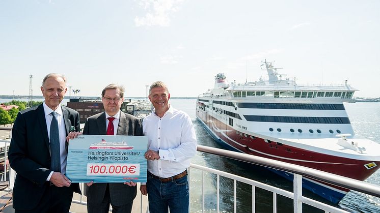Viking Line donerar 100 000 euro till Östersjöforskning