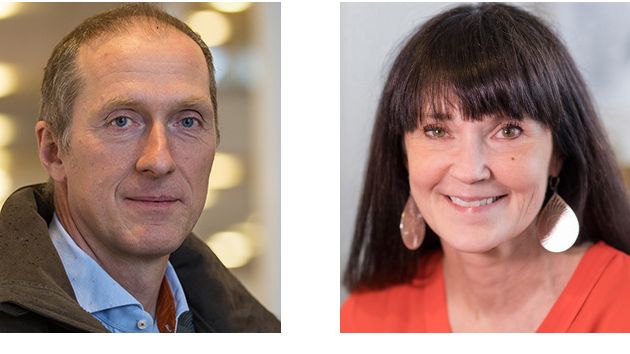 Lars-Erik Lauritz och Anna Lindqvist, Umeå universitet.