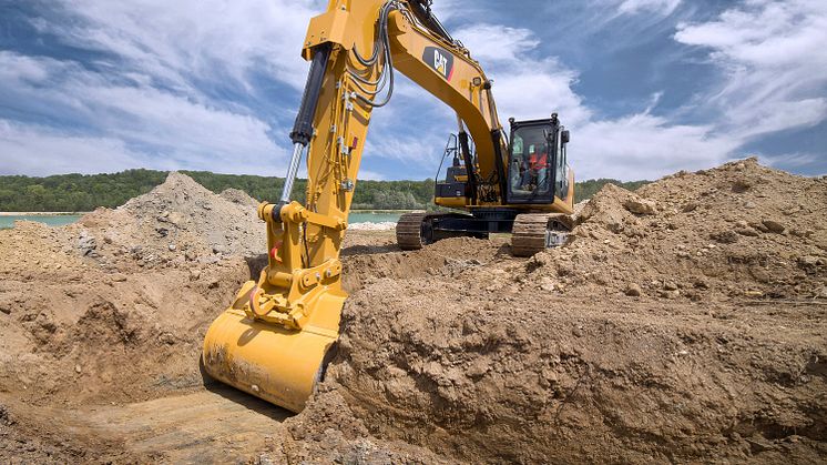 Produktnyhet: 336F XE med integrerad Cat® Production Measurement