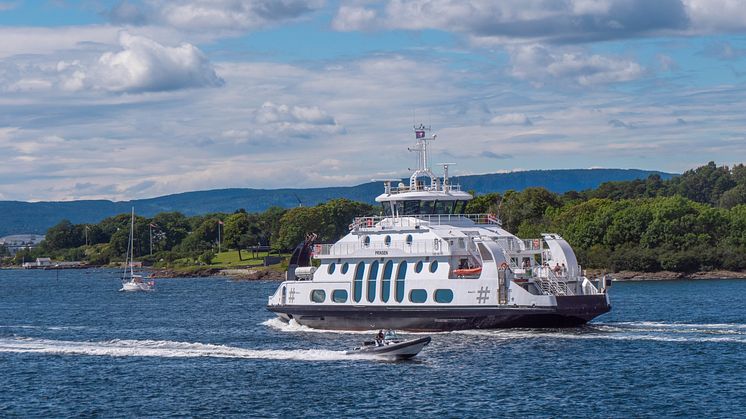 Fra 30. november skjer det endringer i Rutertilbudet i hele Follo, blant annet på Nesoddbåten. Foto: Ruter