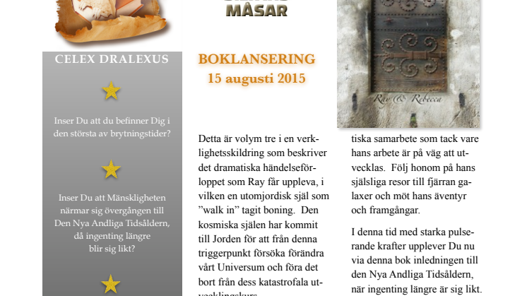 INBJUDAN TILL ESOTERISK & LITTERÄR AFTON