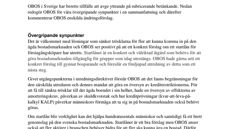 OBOS remissvar Startlån till förstagångsköpare av bostad.pdf