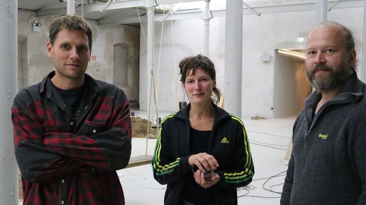 Gylleboverket: Jona Elfdahl, JEtta Säfve och Shelley Sharr.