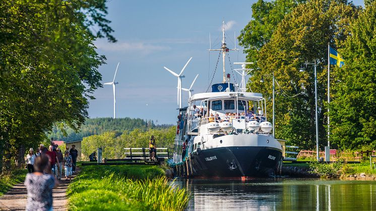 Fler dagsturer på Göta kanal i sommar.