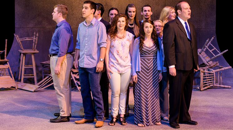 In the Middle of the West, by Steve Gilroy, performed here by students from Oklahoma City University, which commissioned the play.