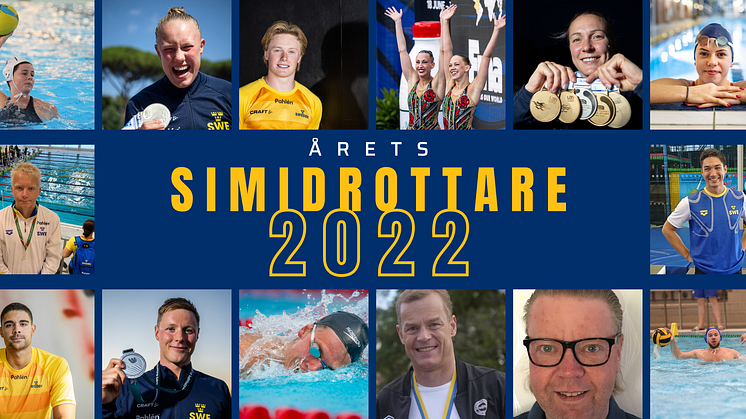 Årets Simidrottare för 2022 är nu utsedda!