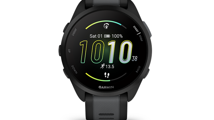 Garmin_Forerunner 165_Schwarz Schiefergrau (c) Garmin Deutschland GmbH