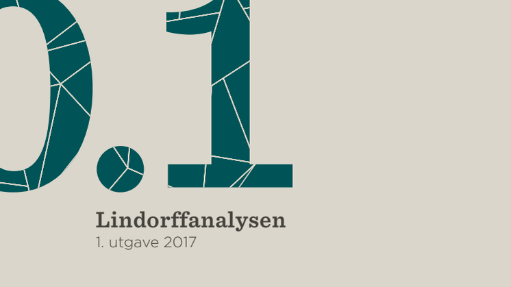 Lindorffanalysen utgave 1, 2017 er klar 