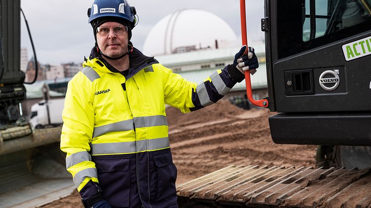 Richard Sjöblom, Skanska