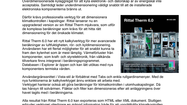 Bättre komfort med nytt klimatverktyg
