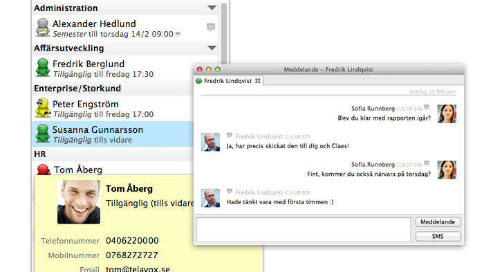 Nyheter i Telavox Desktop 3.1