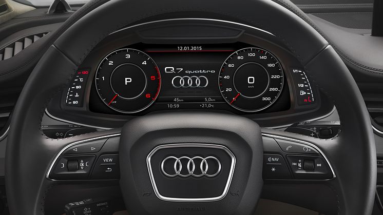 CES 2015 - Q7 cockpit