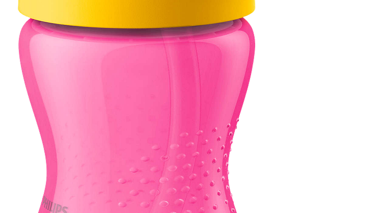 Philips Avent Straw Cup rosa 300 ml