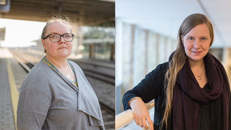 Umeåforskarna Annika Nordlund och Carina Keskitalo finns båda representerade i Sveriges klimatråd, som nu ingår i ett internationellt nätverk för att främja klimatomställning. Bilden är ett montage. Foto: Umeå universitet