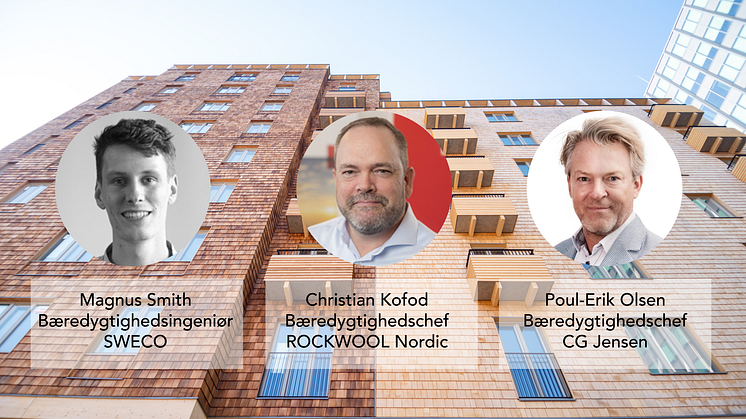 Webinar om nye klimakrav i byggeriet sætter fokus på vigtigheden af samarbejde og vidensdeling. Mød et panel bestående af eksperter fra forskellige dele af byggeriets værdikæde.