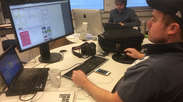 Fanaposten newsroom