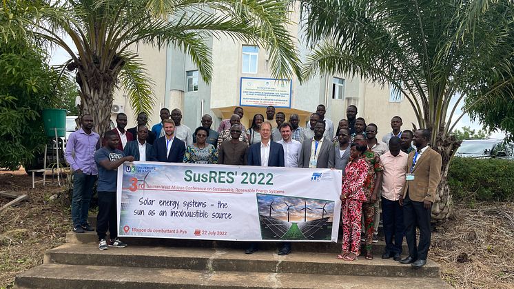 Vom 21.bis 22. Juli 2022 fand die 3. deutsch-westafrikanische Konferenz zu nachhaltigen und erneuerbaren Energiesystemen, „SusRes“, an der Universität Kara in Togo statt. (Bild: TH Wildau)