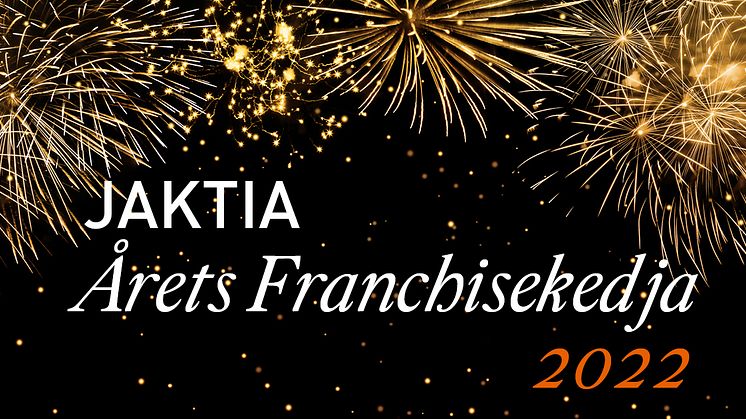 Jaktia tog hem priset för årets Franchisekedja 2022