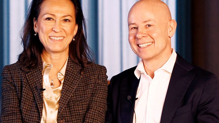 Katarina Klingspor och Rickard Westlund