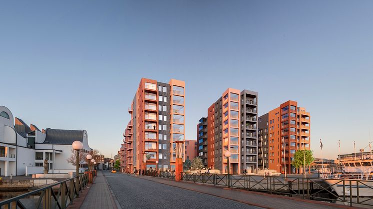 Midroc utvecklar 150 bostäder i Helsingborgs city