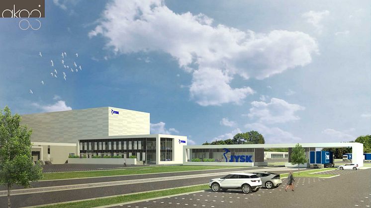 JYSK tager første spadestik til nyt distributionscenter i Bulgarien