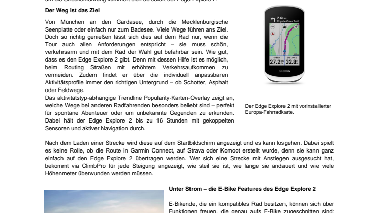 PM Garmin Edge Explore 2