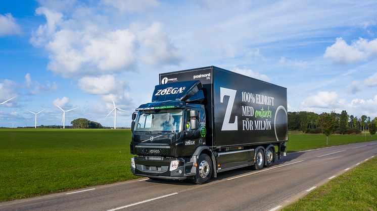 Zoégas electric truck
