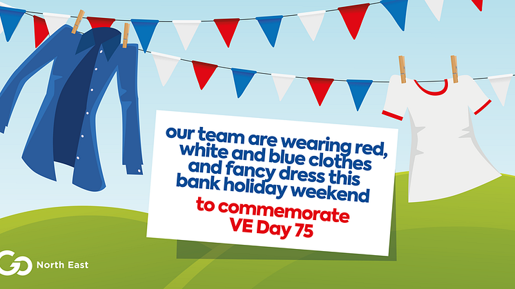 Go North East bus drivers set to wear red, white and blue to commemorate VE Day