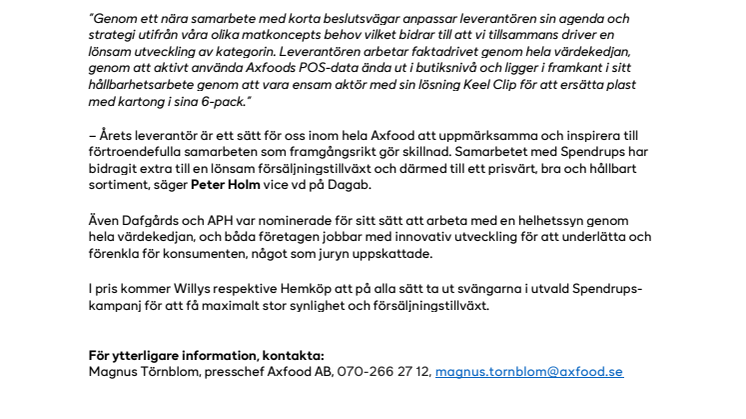Spendrups utsett till årets leverantör PM sv.pdf