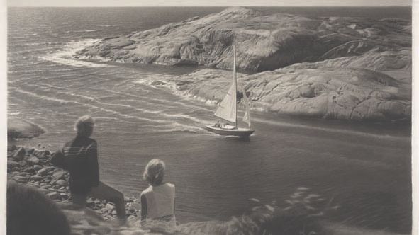 Gunnel Wåhlstrand på Nordiska Akvarellmuseet - pressvisning